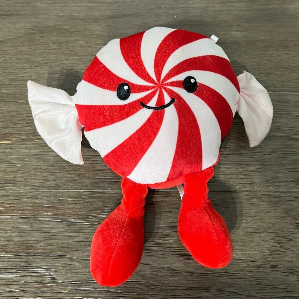 Animal Adventure Peppermint Swirl Plush Stuffed‎ Animal Toy Christmas 2024
